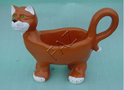 Design Katze Figur Garten Statue Skulptur Figuren Skulpturen Dekoration C447 Neu