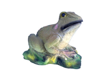 abstrakte Skulptur Frosch Dekoration Figur Kunststoff Deko Statue 25cm Statuen