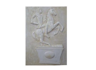 Bild Gemälde Deko Figur Statue Skulptur 101x133cm Figuren Skulpturen Relief R114