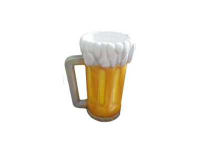 Bier Garten Krug Aufsteller Skulptur Glas Figur Skulpturen 93cm Aufsteller Werbe