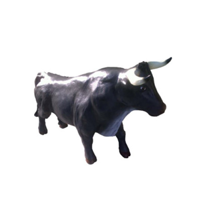 Stier Dekorative Statue Garten Figuren Statuen 110 cm Lebensgroß Figur Plastik