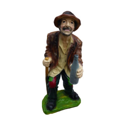 Deko Figur Statue Skulptur 95cm Figuren Statuen Skulpturen Alkoholiker Obdachlos