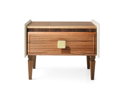 Komplette Nachttische Nachtkonsole Beistellttische Holz Braun Set 2tlg