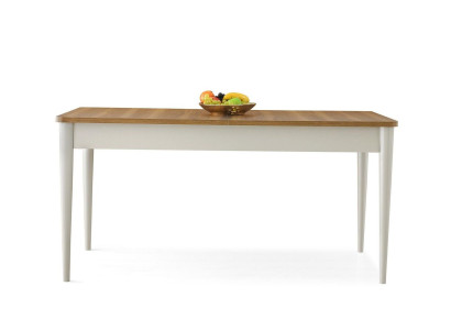 Esstisch Tisch Holztisch Essecke Beige Esszimmer Holz Ausziehbar
