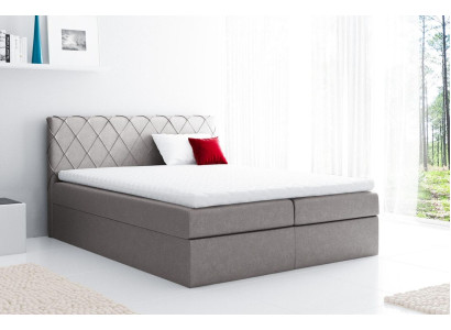 Boxspringbett Doppelbett Ehebett Bettgestell Bett Polsterbett Betten 200x200cm