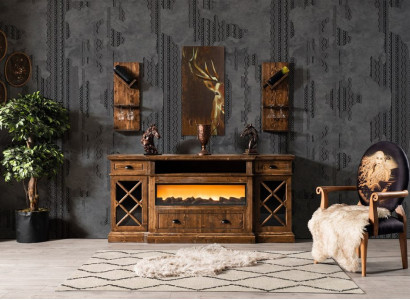 Anrichte Buffet Schrank Esszimmer Anrichten Sideboard Holzkommode Kommoden