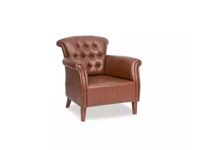 Designer Sessel Braun Luxus Chesterfield Möbel Luxus Büro Chefsessel