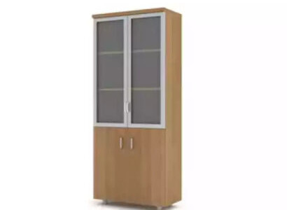 Aktenschrank Arbeitszimmer Bücher Regal Büro Möbel Holz Akten Schrank