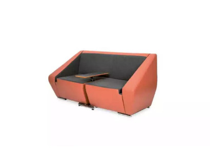 Büromöbel Zweisitzer Sofa Polstercouch Workstation Arbeitscouch Sofas