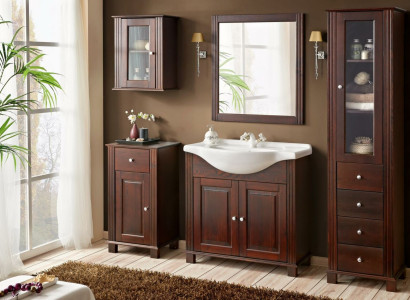 Badmöbel Set Badmöbelset Badezimmer Waschbecken 5tlg. Zimmer