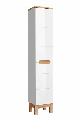 Hochschrank Badezimmer Regal Badschrank Badmöbel Regale Bad