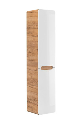 Hängeschrank Badezimmerschrank Hochschrank hängender mit Wäschekorb