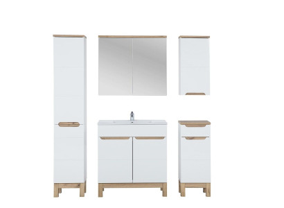 Badmöbelset Badezimmer Waschbecken Badmöbel Set 5tlg. Zimmer