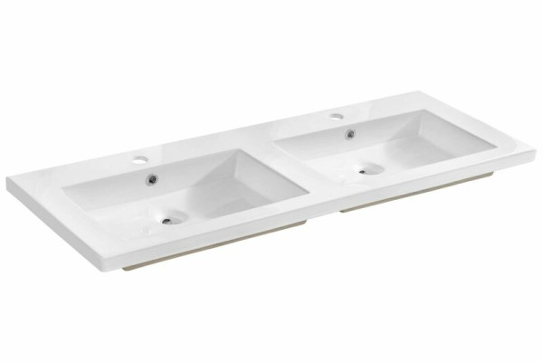 Doppel Waschbecken Keramik Waschtisch Waschbecken Aufsatzwaschtisch