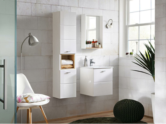Waschplatz Badmöbel Badezimmer Set Waschtisch Waschbecken
