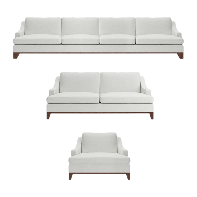 Weiß Luxus Sofagarnitur 3tlg Komplett Sofas Einrichtung Sessel Wohnzimmer