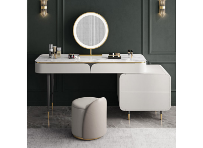 Tisch Konsole Spiegel Schminktisch Schlafzimmer Konsolen Luxus Neu