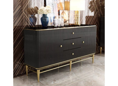 Möbel Wohnzimmer Kommoden Sideboard Luxus Holz Schrank Designer Neu