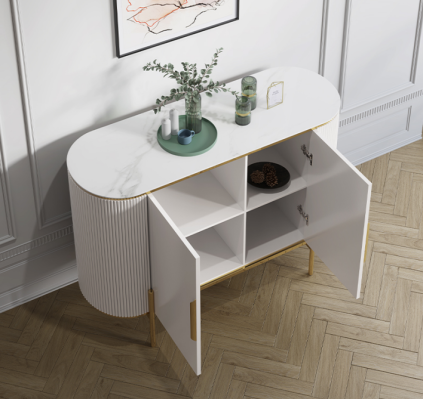 Designer Kommode Sideboard Schrank Modern Wohnzimmer Kommoden Holz Neu