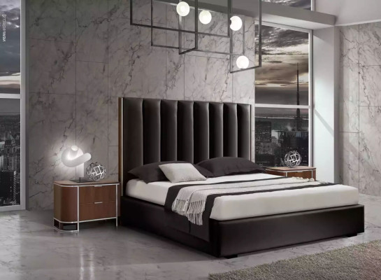 Bett Nachttisch 2x Luxus Schlafzimmer Set Komplettes Zimmer Möbel Neu