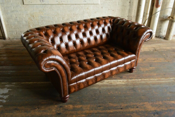 Sofa Design 2 Sitzer Sofa Garnitur Couch Ledersofa Couch Polster Büroeinrichtung