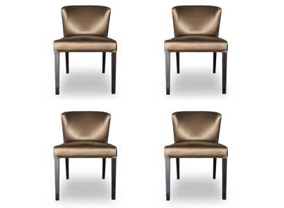 4x Stühle Stuhl Polster Design Lehn Garnitur Sessel Komplett Modernes Set Neu