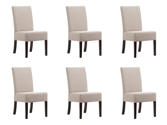 6x Stuhl Set Polster Sitz Stühle Garnitur Wartezimmer Kanzlei Praxis Lounge Club