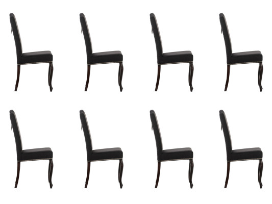 8x Chesterfield Stühle Stuhl Polster Sessel Stuhl Design Sitz Club Garnitur Neu