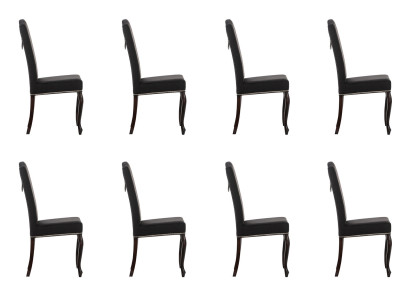 8x Chesterfield Stühle Stuhl Polster Sessel Stuhl Design Sitz Club Garnitur Neu