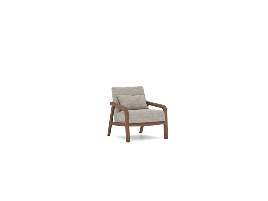 Polstermöbel Sofa Couch Dreisitzer Wohnzimmer Design Sessel Holz Textil