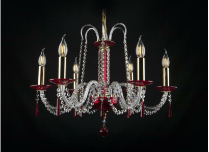 Kronleuchter Antique Style Lampe Rotes Licht Abdecken Lampen Kronleuchter Lampe Kristall