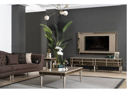 Moderner TV-Schrank Wohnzimmer Möbel RTV Ständer Designer Holzmöbel