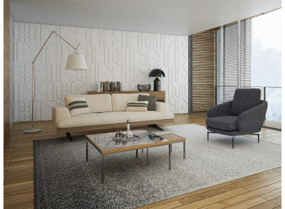 Wohnzimmer Sofa Set Dreisitzer Sofa Couch Design Sessel Modern Couchtisch Neu