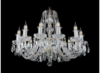 Kron Kerzenständer Lampe Deckenlampe Kristall Lampen Beleuchtung Bohemia Lampe