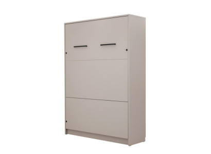 Bett mit Schreibtisch Grau Schlafzimmer Elegantes Design Modern Möbel Luxus Neu