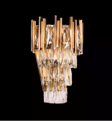 Wohnzimmer Kronleuchter Deckenlampe Hängeleuchte gold Schlafzimmer