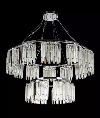 Kronleuchter Deckenleuchte Moderne Runde Lampe Kristall Design Leuchten
