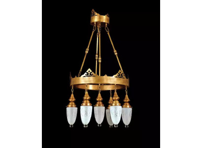 Hängeleuchte Kronleuchter Lampe Kristalllampe Deckenleuchte Lampen 60x125