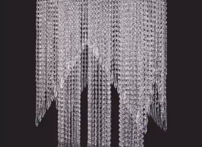  Kronleuchter Pendelleuchte glänzendes Chrome neu Wohnzimmer Kronleuchter