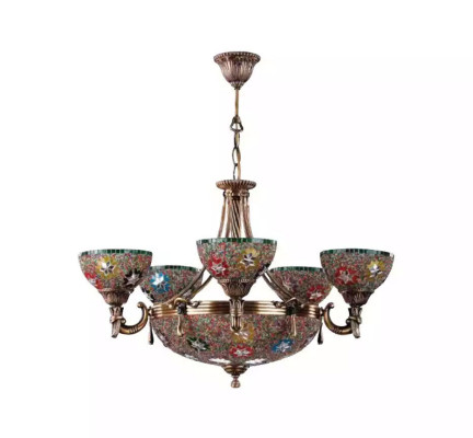 Deckenleuchter Lüster Kronleuchter Deckenlampe Lampen Glas Lampe Leuchten