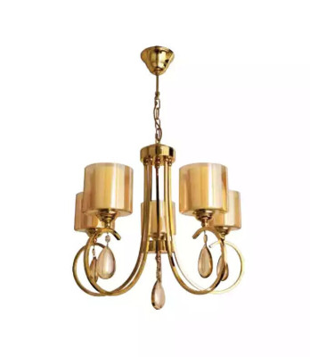 Kronleuchter Pendelleuchte Hängelampe Wohnzimmer Luxus Luster Glass