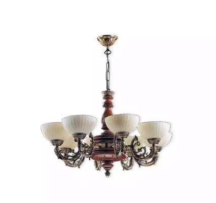 Deckenleuchter Luster Kronleuchter Deckenlampe Lampen Braun Klassischе