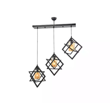 Deckenlampe Black Pendelleuchte luxuriöse Wohnzimmer Innenbereich Lampe
