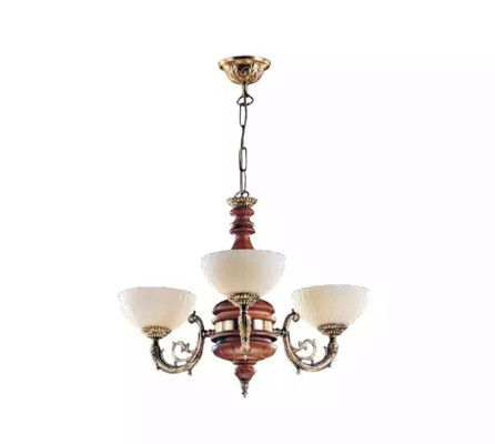 Kronleuchter Deckenleuchter Lüster Deckenlampe Lampen Braun Klassischе
