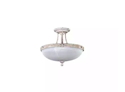 Deckenlampe Lampen Deckenleuchter Lüster Kronleuchter Weiß Glas Modern