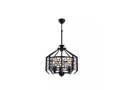 Deckenlampe Pendelleuchte Wohnzimmer Esszimmer Luxus black Luster