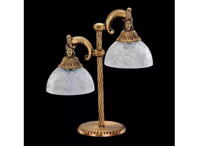 Tischlampe Tischleuchte Lampe Leuchten Gold Lampen Glas Gold Grau Art