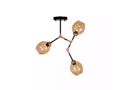 Deckenleuchter Lüster Kronleuchter Deckenlampe Lampen Gold Modern Glas