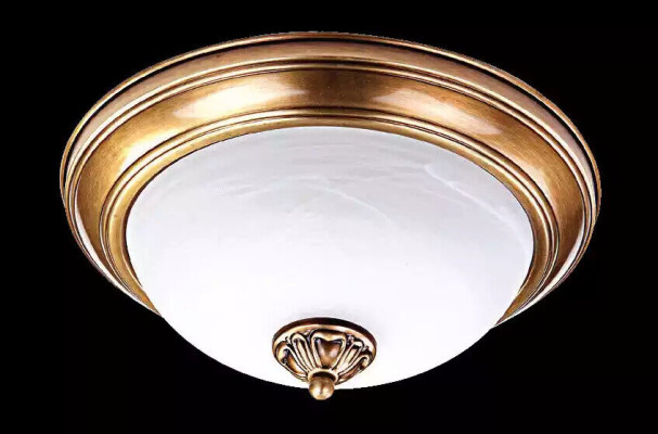 Deckenlampe Lüster Deckenleuchter Kronleuchter Gold Glas Lampen Metall