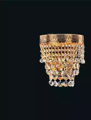 Lampen Wandlampe Wandleuchten Wandleuchte Lüster Wand Kristall Gold
